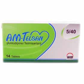 Am-Telsan Tablets 5/80mg 14's