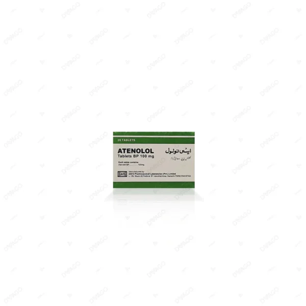 Atenolol Tablets 1X20s