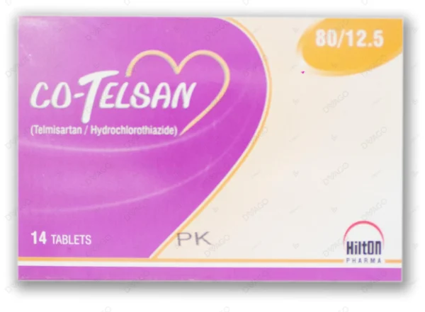 Co-Telsan Tablets 80/12.5mg 14's