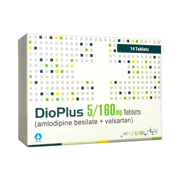 Dio Plus Tab 5/160 MG 14's