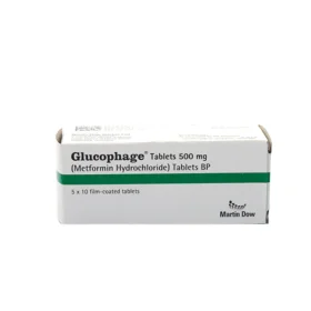 Glucophage Tab 500 MG 5x10's