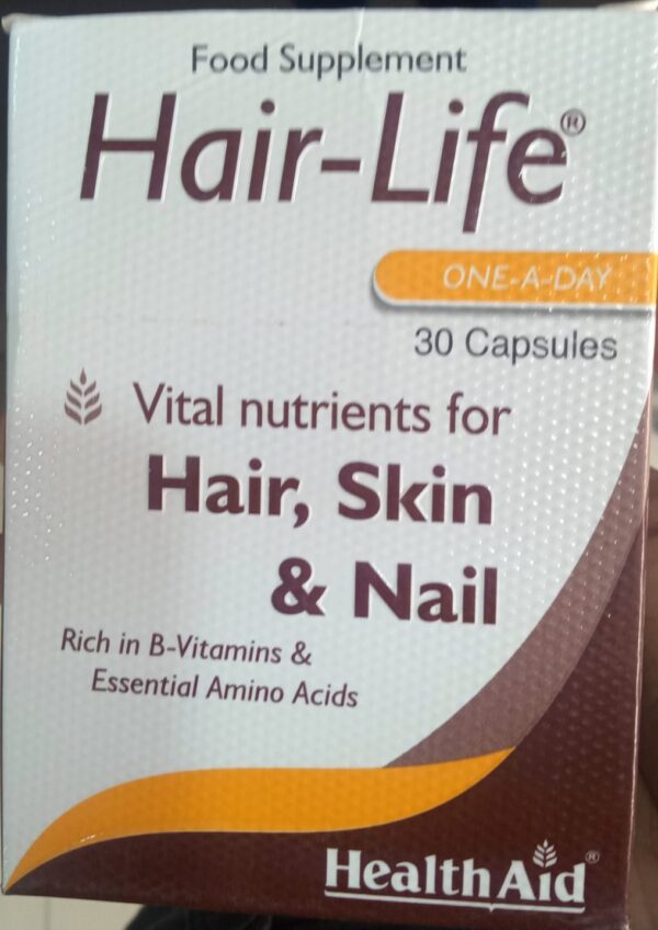 Health Aid Hair-Life Capsules Hair Vitamins