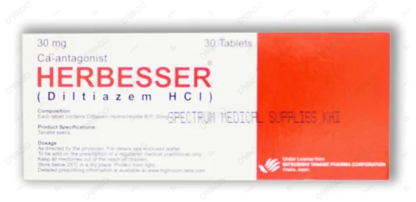 Herbesser Tablets 30mg 30's