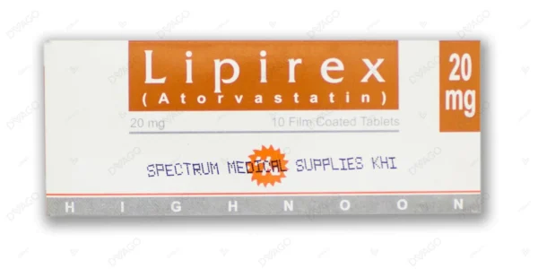 Lipirex Tablets 20mg 10's