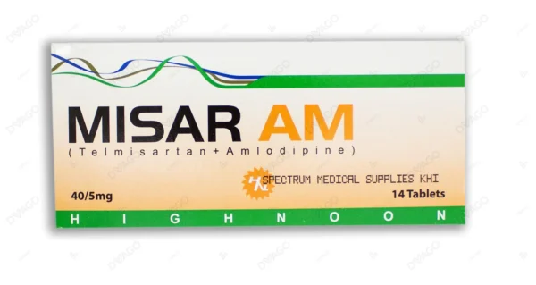 Misar Am 5/40mg Tablets 14's