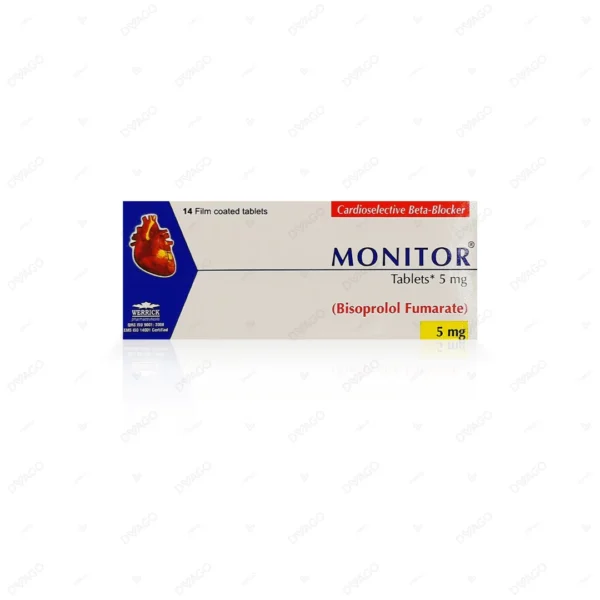 Monitor Tablets 5mg 14's