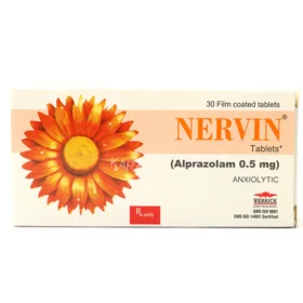 NERVIN 0.5MG TAB 3X10'S