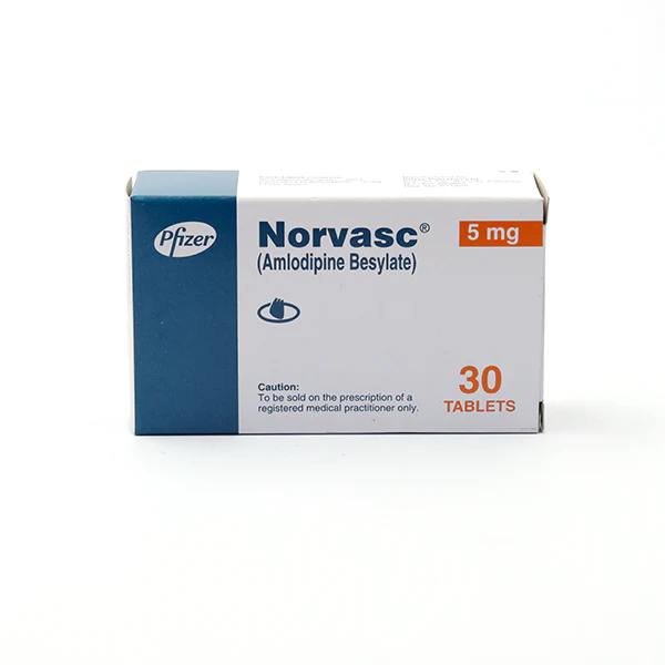 Norvasc 5 mg tab