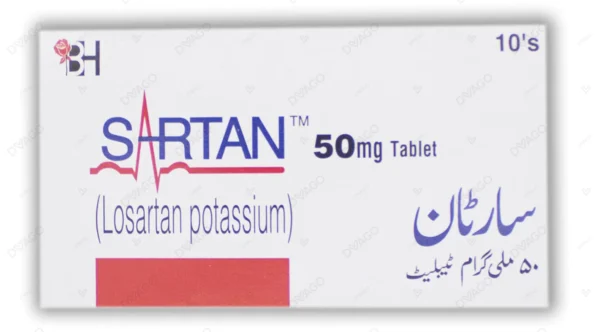 Sartan Tablets 50mg 10's