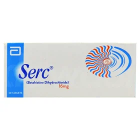 Serc Tablets 16mg 30's