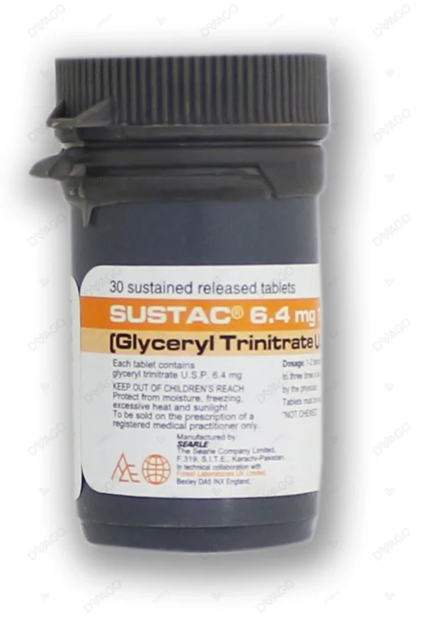 Sustac Tablets 6.4mg 30's