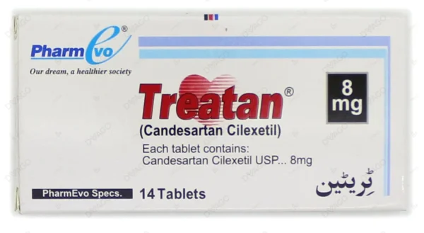 Treatan Tablets 8mg 14's