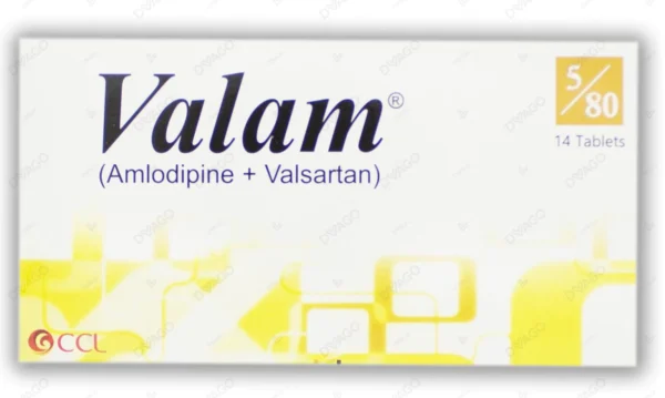 Valam Tablets 5/80mg 14's