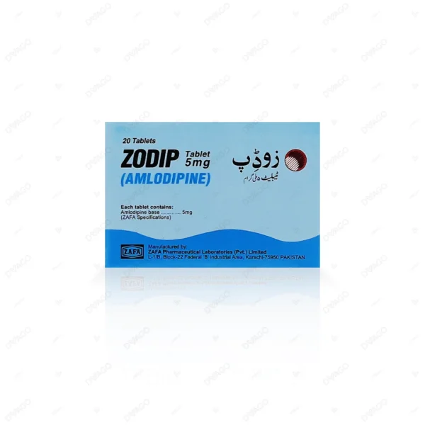 Zodip 5mg Tablets 1X20's