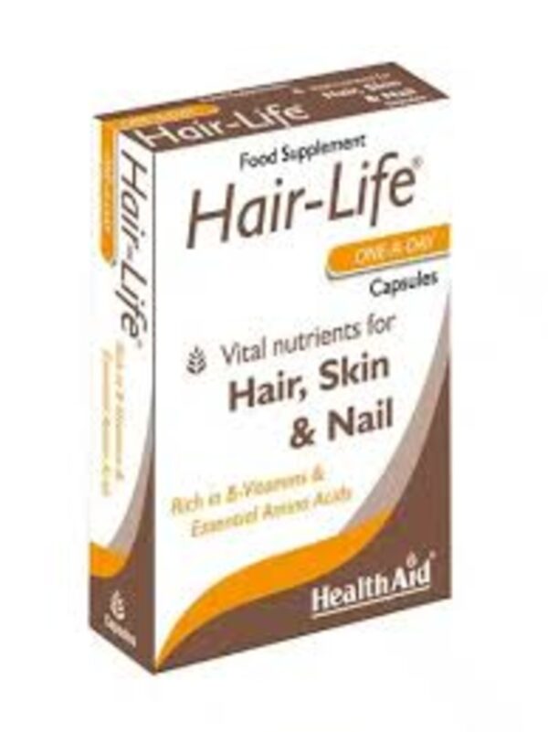 Health Aid Hair-Life Capsules Hair Vitamins