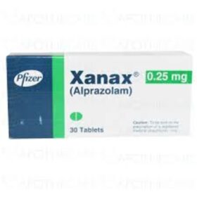 Xanax Tablets 0.25mg 3X10's