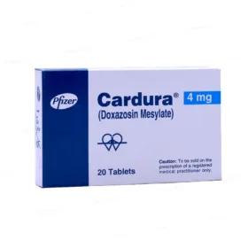 Cardura Tablets 4mg 2X10's