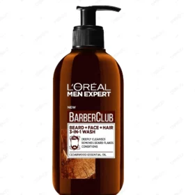 Barber Club Beard, Face & Hair Wash - 200ml