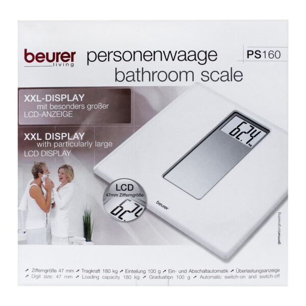 Beurer Personal Bathroom Scale PS160