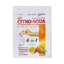 Citro Soda Orange 5G Sach 20's