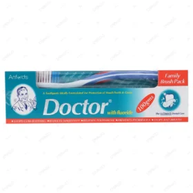 DOCTOR TOOTHPASTE FAMILY BRUSH PACK 100 GM