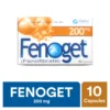 Fenoget Capsules 200mg 10's