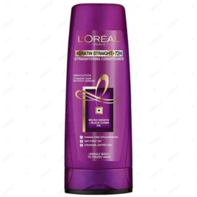 L'Oreal Keratin Straight 72H Conditioner 175ml