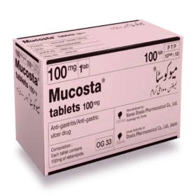 Mucosta 100mg Tablets 100's