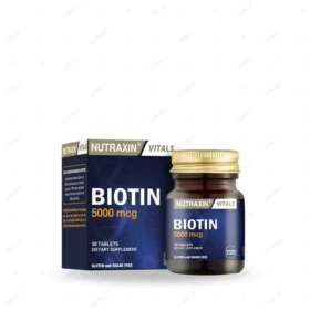 NT BIOTIN 5000MCG 30TAB