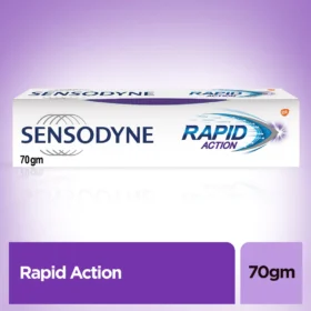 Sensodyne Rapid Action Toothpaste For Fast Sensitivity Relief, 70 GM