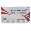 VEDICAR TAB 12.5 MG 10'S