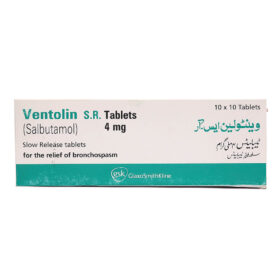 Ventolin Tablets Sr 4mg 100's