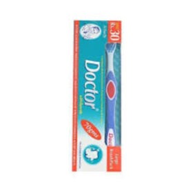 DOCTOR FLORIDE TOOTH PASTE FAMILY W/BRUSH 100GM