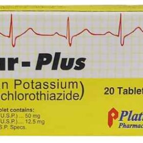 Losar Plus Tablets 50/12.5mg 2X10's