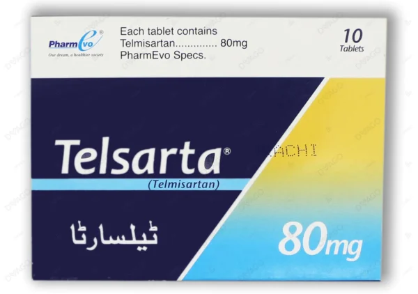 Telsarta Tablets 80mg 10's