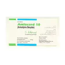 Amlocard Tablets 10mg 2X10's