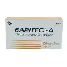 Baritec A 5/20mg Tablets 20's