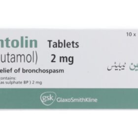 Ventolin Tablets 2mg 100’s