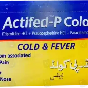 Actifed-P Cold Tablets