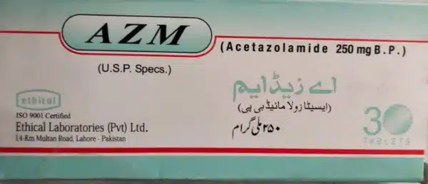 Azm Tab 250mg 30's